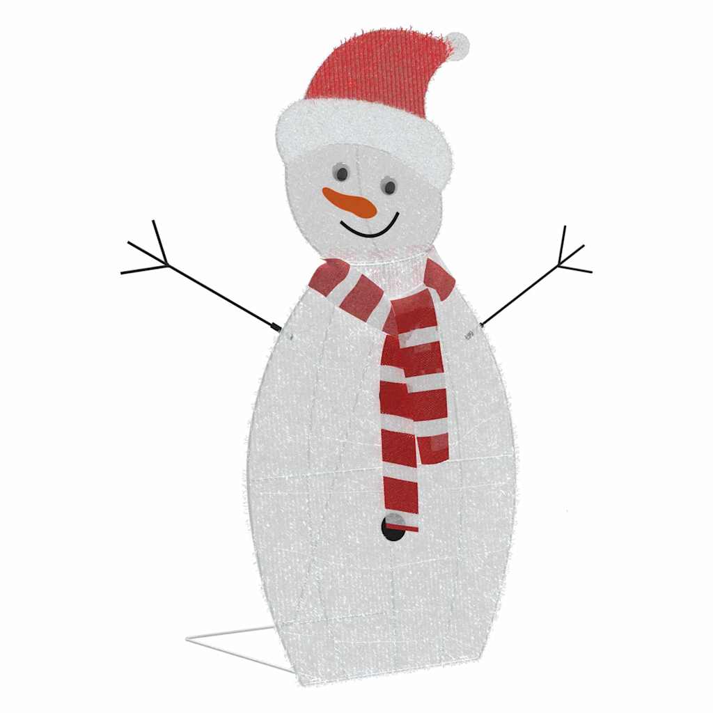 Familia di Pupazzi di Neve Illuminati 3 pcs Bianco caldo | homemem39