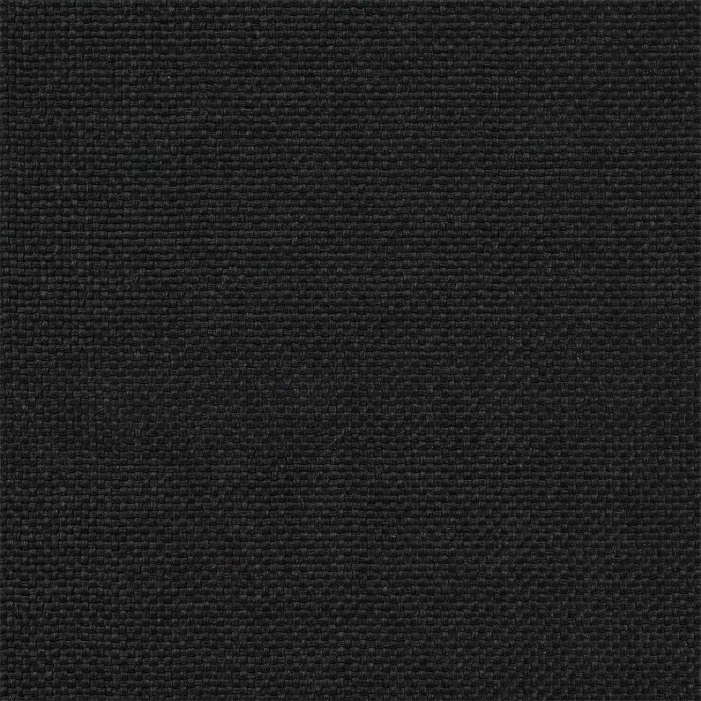 Letto con Testiera Rivestita Nero 140 x 200 cm Pino massello