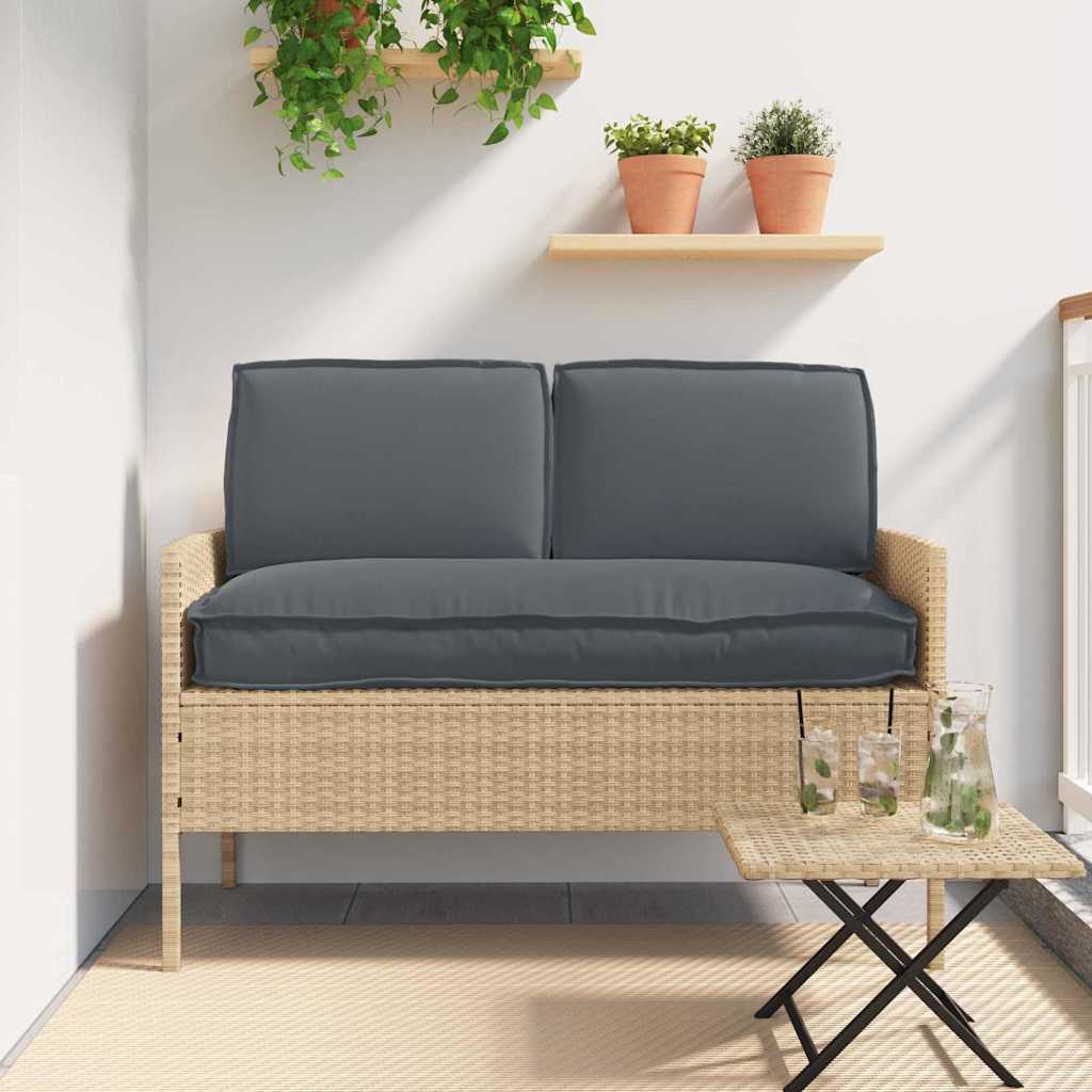 Set di Cuscini 3 pcs Antracite Tessuto Oxford | homemem39