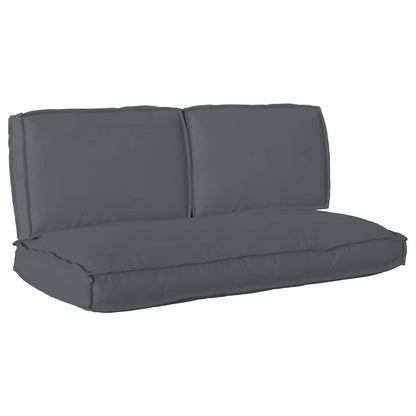 Set di Cuscini 3 pcs Antracite Tessuto Oxford | homemem39