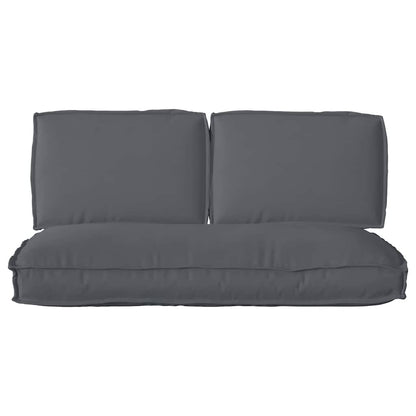 Set di Cuscini 3 pcs Antracite Tessuto Oxford | homemem39