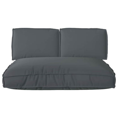 Set di Cuscini 3 pcs Antracite Tessuto Oxford | homemem39