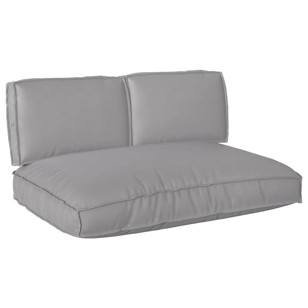 Set di Cuscini 3 pcs Grigio Tessuto Oxford | homemem39