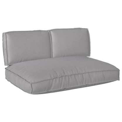 Set di Cuscini 3 pcs Grigio Tessuto Oxford | homemem39