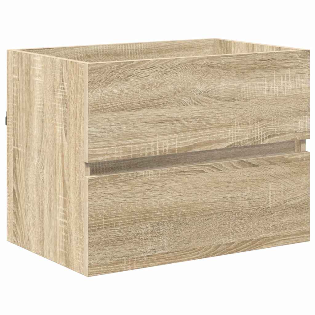 Set di mobili per il bagno Rovere Sonoma Legno ingegnerizzato | homemem39