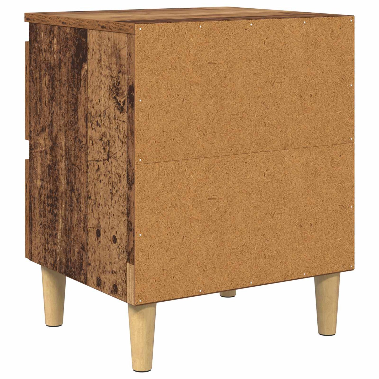 Armadietto per letto con cassetto Legno vecchio 40 x 35 x 50 cm | homemem39