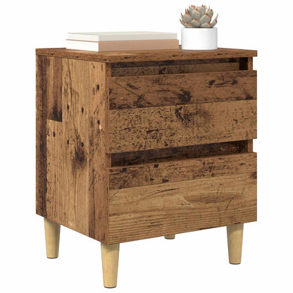 Mobiletti da letto 2 pcs Legno vecchio 40 x 35 x 50 cm | homemem39