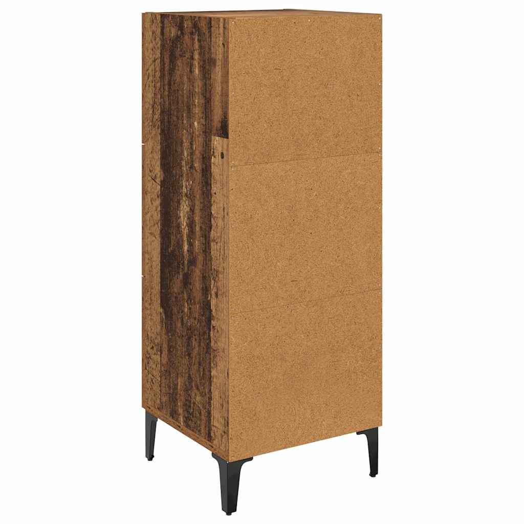 Credenza Legno vecchio 34,5 x 34 x 90 cm Legno multistrato