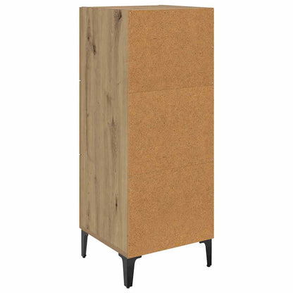 Credenza Rovere artigianale 34,5 x 34 x 90 cm Legno multistrato