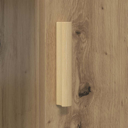 Scrivania Rovere artigianale 140 x 50 x 75 cm Legno multistrato | homemem39