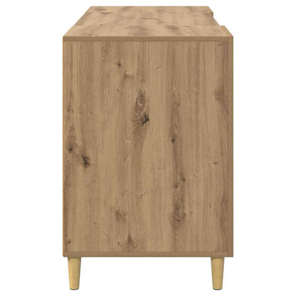Scrivania Rovere artigianale 140 x 50 x 75 cm Legno multistrato | homemem39
