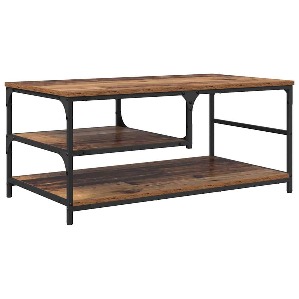 Tavolino da salotto Legno vecchio 90 x 49 x 40 cm