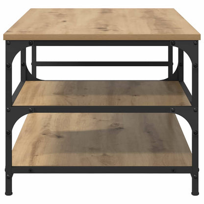 Tavolino da salotto Rovere artigianale 90 x 49 x 40 cm