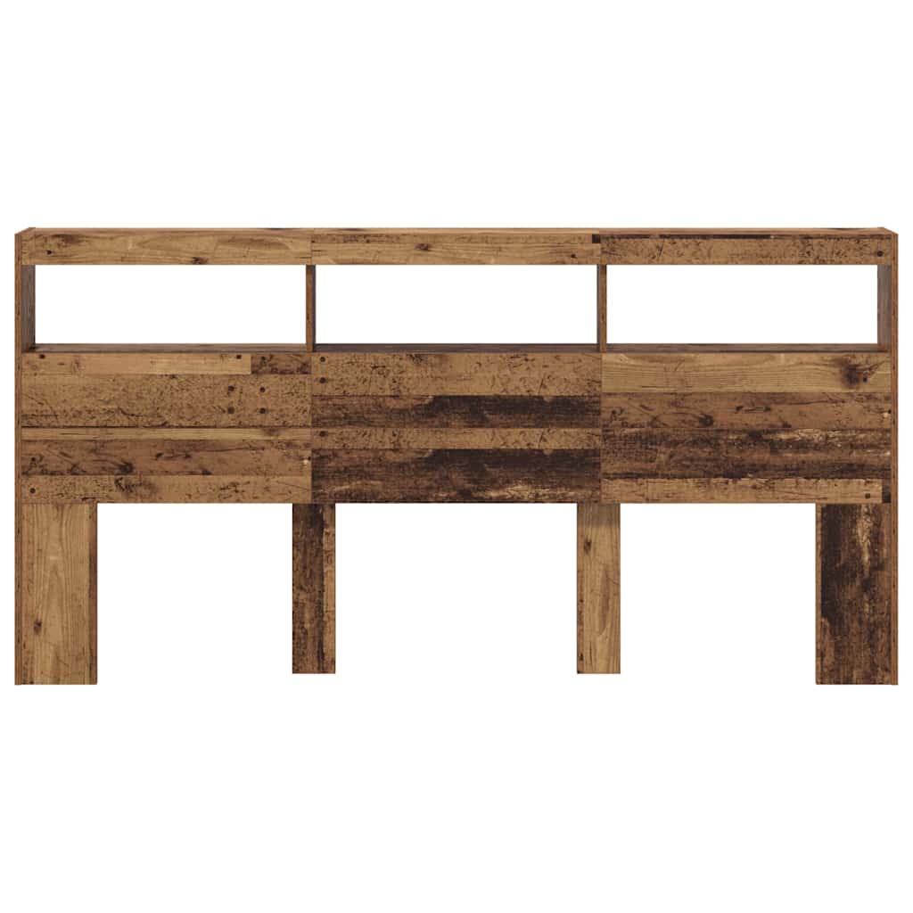Testiera Legno vecchio 200 x 17 x 102 cm Legno multistrato