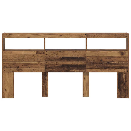 Testiera Legno vecchio 200 x 17 x 102 cm Legno multistrato
