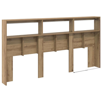 Testiera Rovere artigianale 200 x 17 x 102 cm Legno multistrato | homemem39