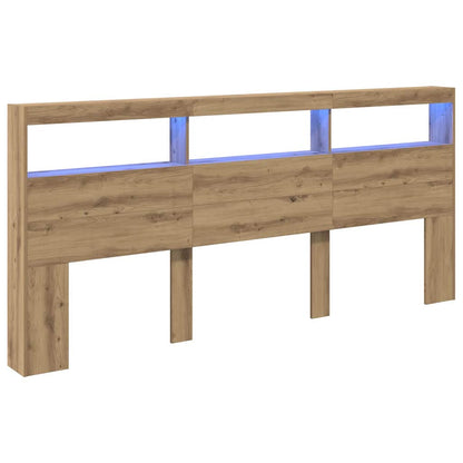 Testiera Rovere artigianale 220 x 17 x 102 cm Legno multistrato | homemem39