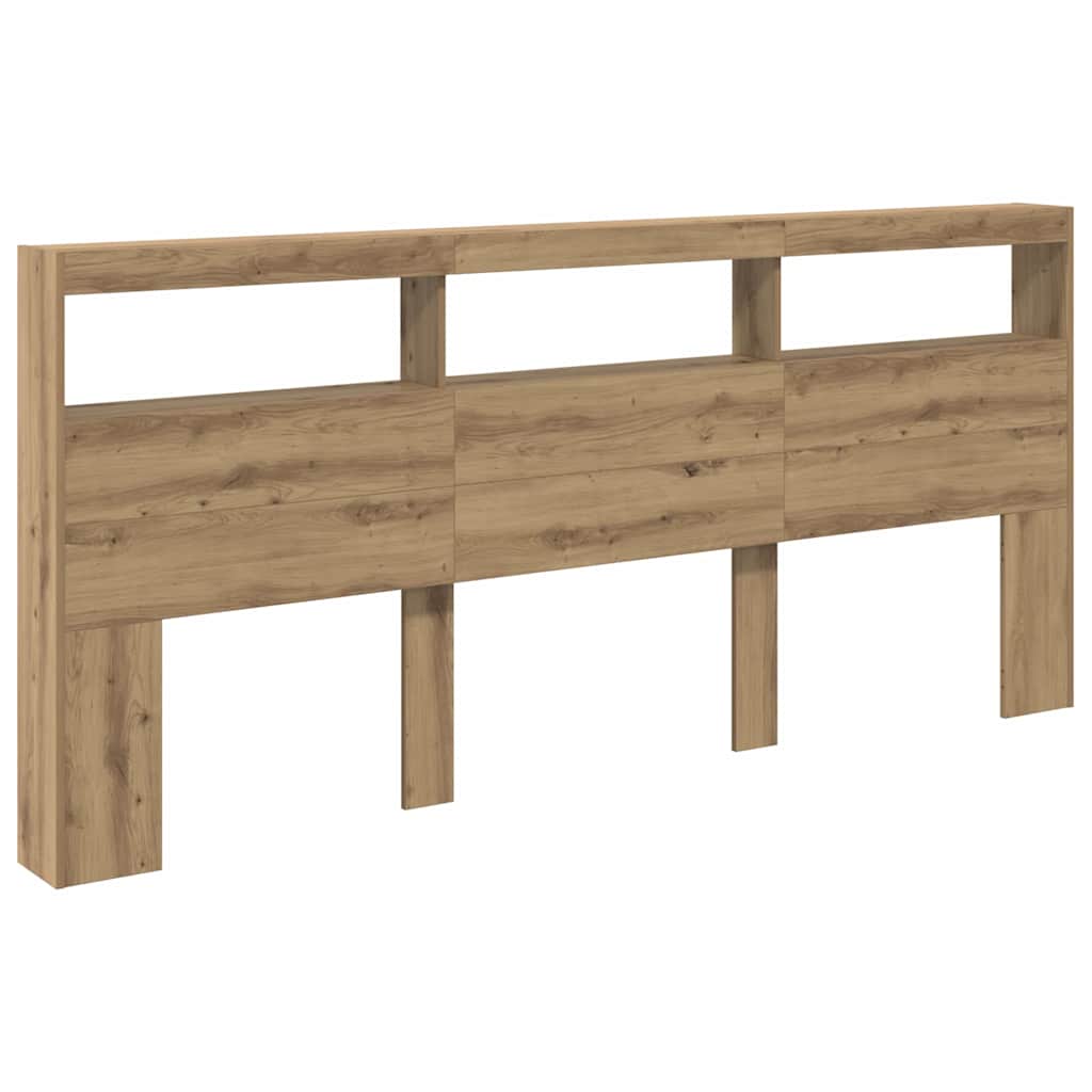 Testiera Rovere artigianale 220 x 17 x 102 cm Legno multistrato | homemem39