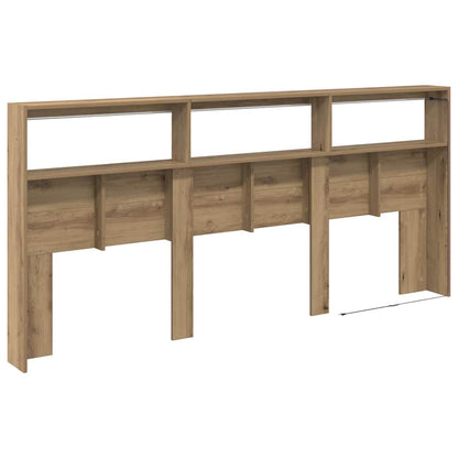 Testiera Rovere artigianale 220 x 17 x 102 cm Legno multistrato | homemem39