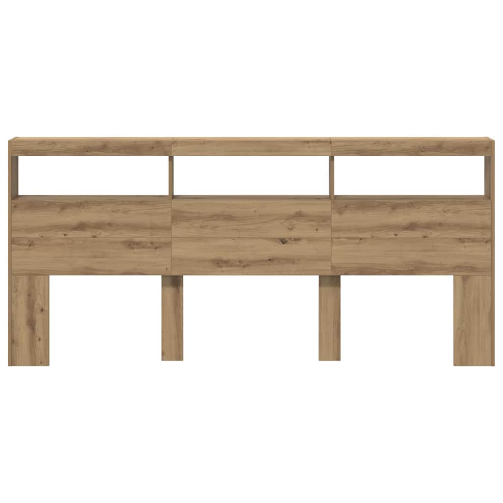 Testiera Rovere artigianale 220 x 17 x 102 cm Legno multistrato | homemem39