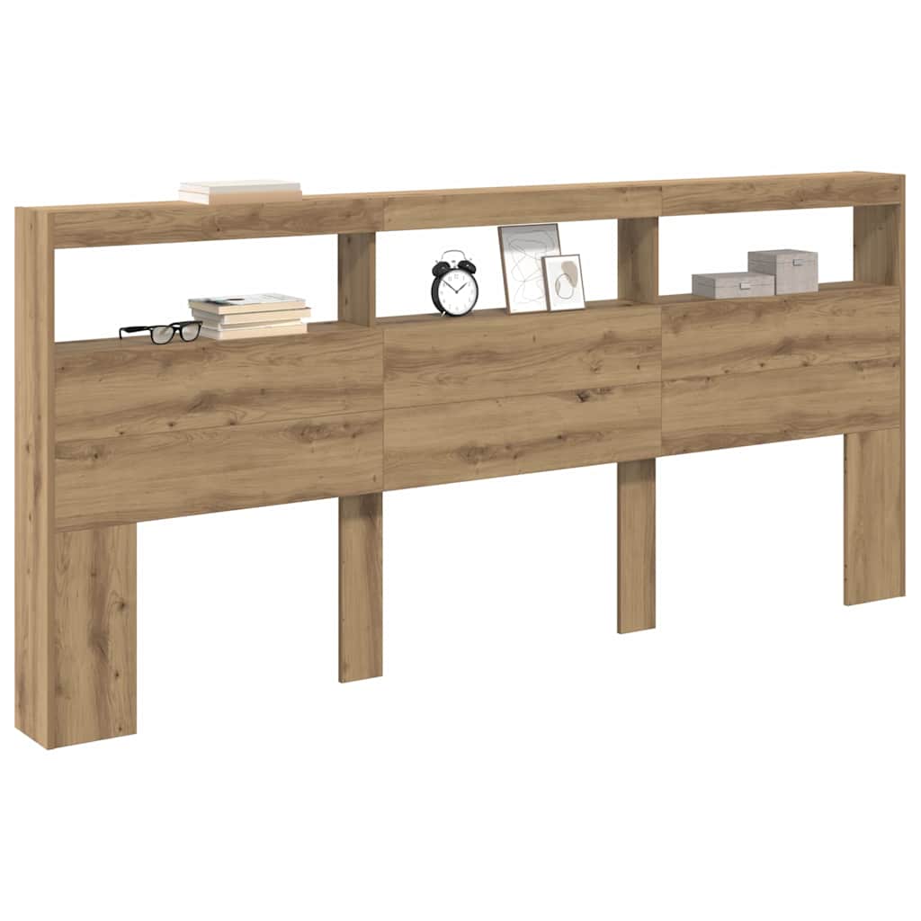 Testiera Rovere artigianale 220 x 17 x 102 cm Legno multistrato | homemem39