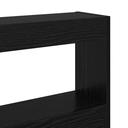 Testiera Rovere Nero 220 x 17 x 102 cm Legno multistrato