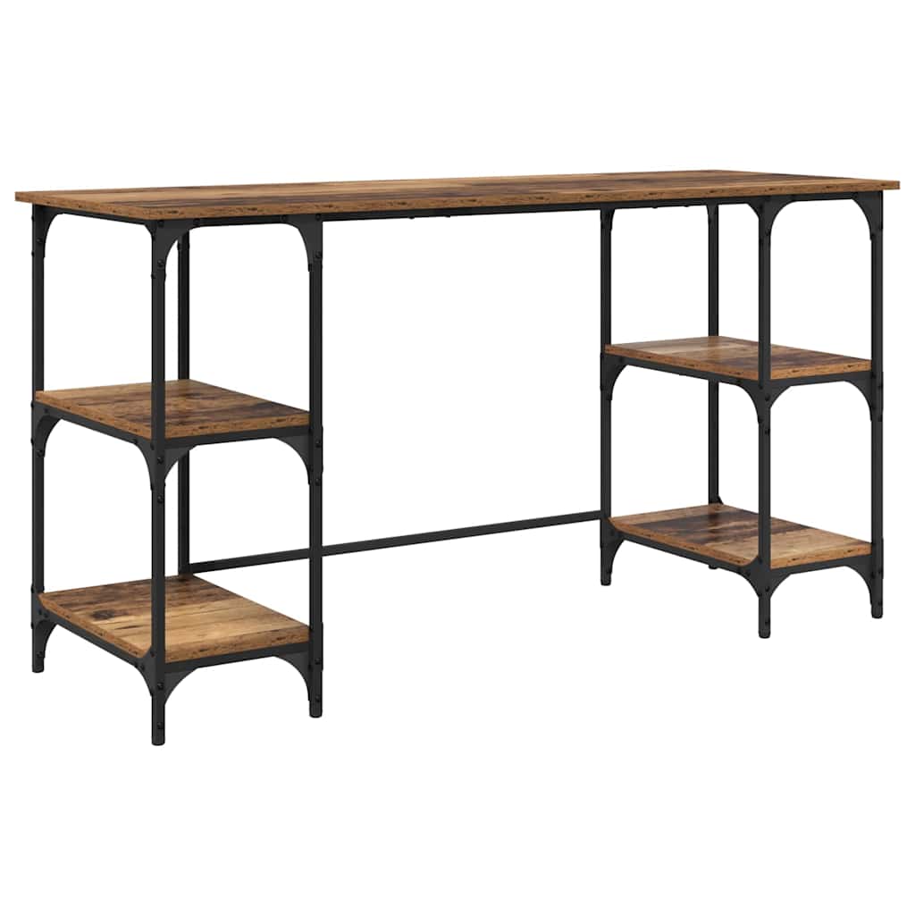 Scrivania Legno vecchio 140 x 50 x 75 cm Legno multistrato