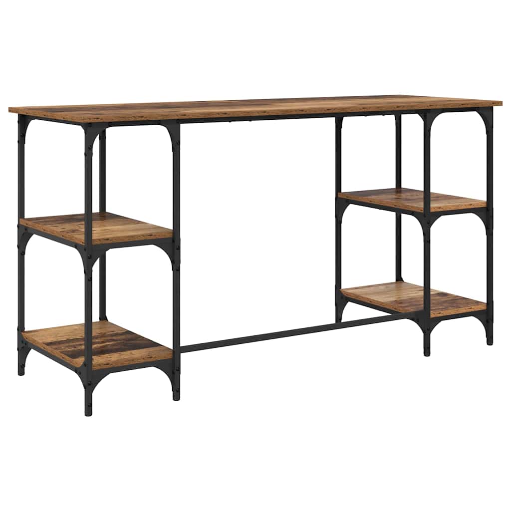 Scrivania Legno vecchio 140 x 50 x 75 cm Legno multistrato | homemem39