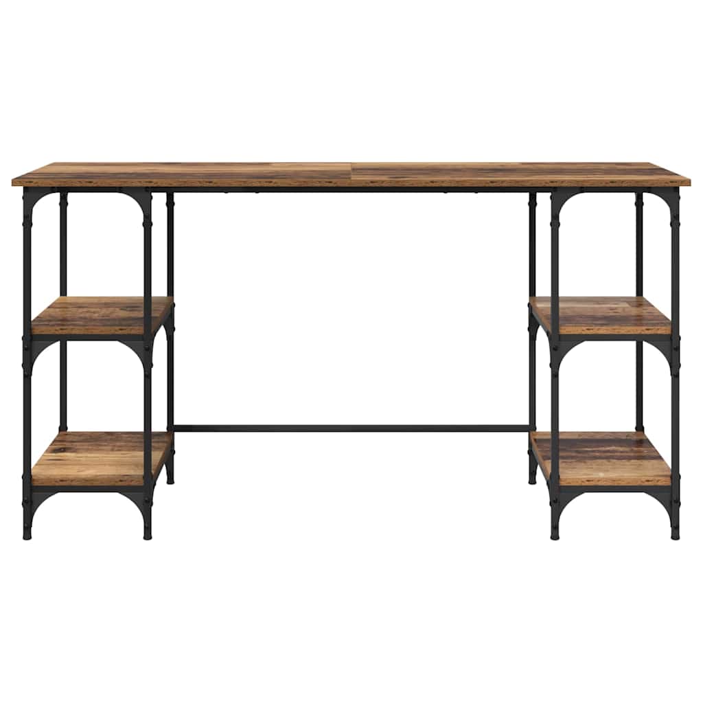 Scrivania Legno vecchio 140 x 50 x 75 cm Legno multistrato | homemem39
