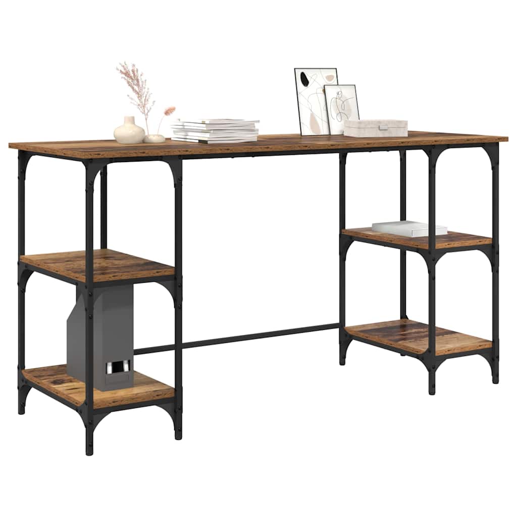 Scrivania Legno vecchio 140 x 50 x 75 cm Legno multistrato