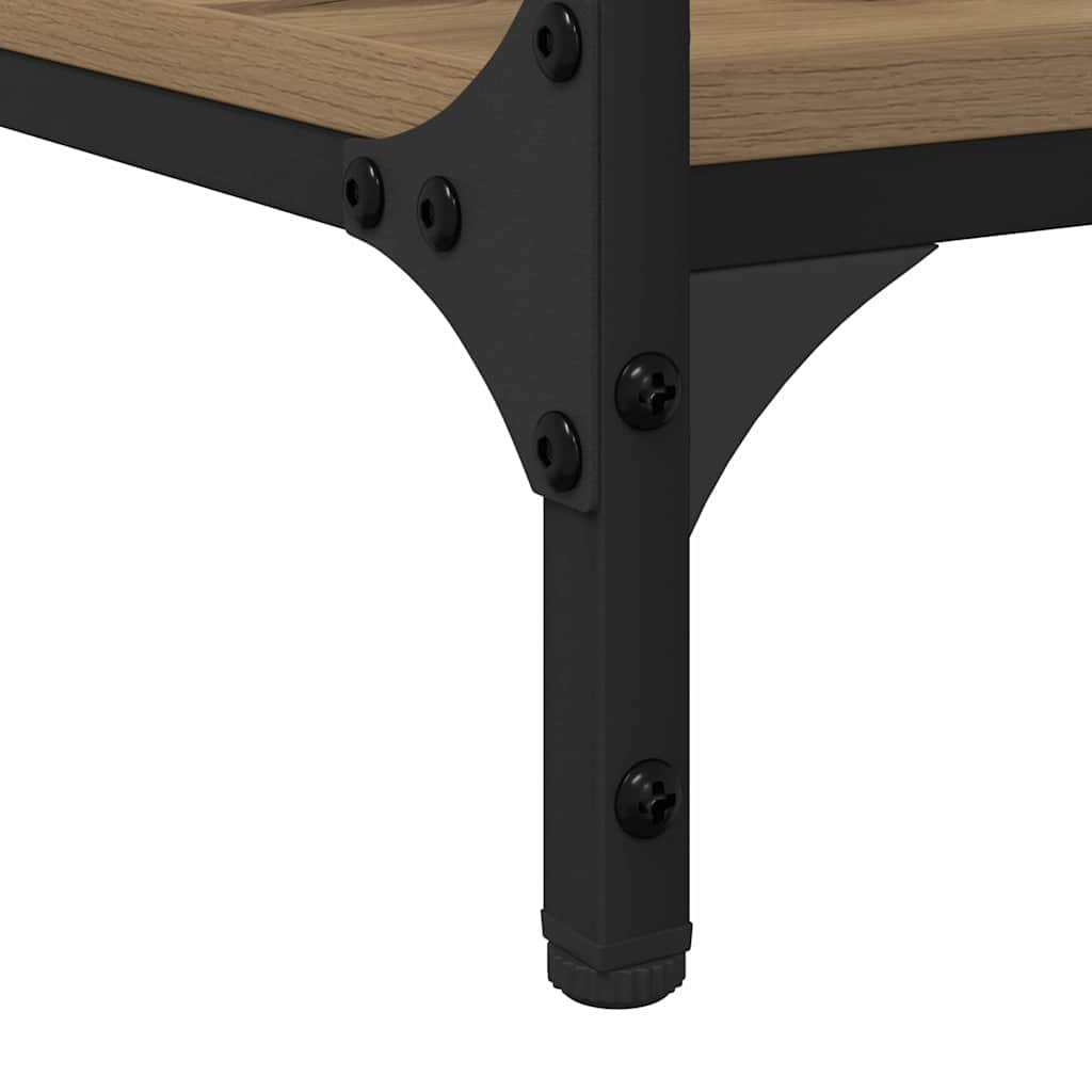 Scrivania Rovere artigianale 140 x 50 x 75 cm Legno multistrato | homemem39