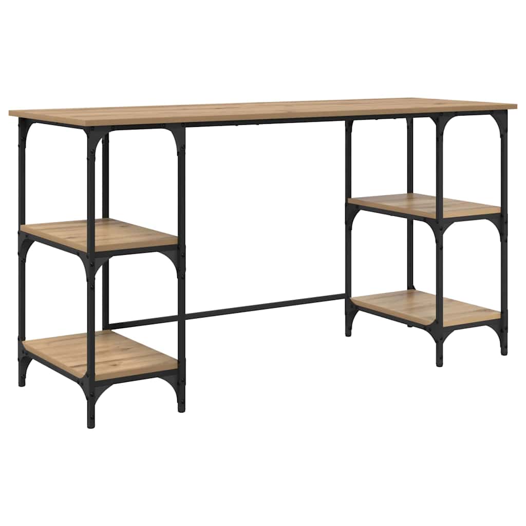Scrivania Rovere artigianale Legno ingegnerizzato
