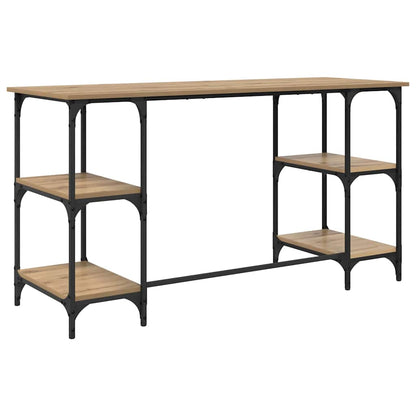 Scrivania Rovere artigianale Legno ingegnerizzato