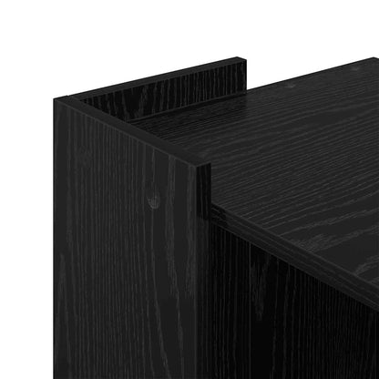 Rifugio per lettiera per gatti Rovere Nero 42 x 42 x 51 cm | homemem39