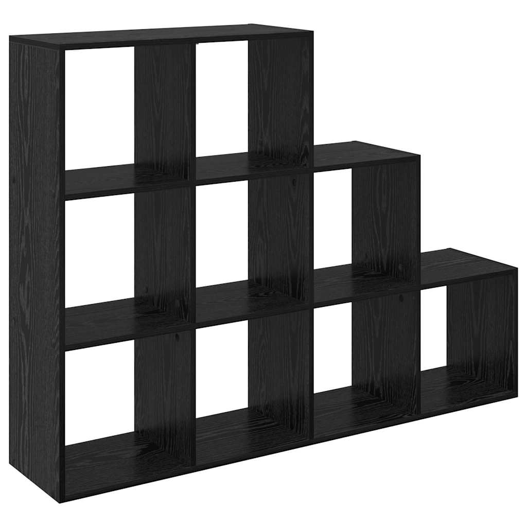 Libreria divisoria Rovere Nero 137,5 x 29 x 103,5 cm