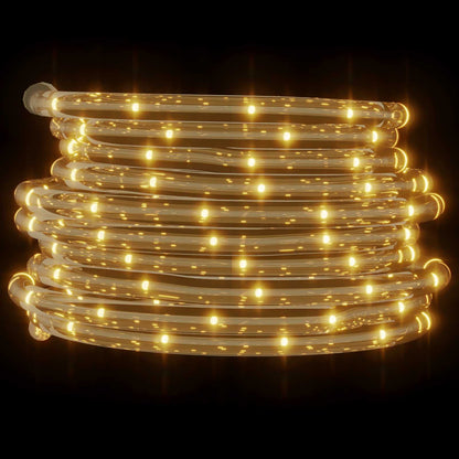 Luce a corda con 2400 LED Bianco caldo 100 m PVC | homemem39