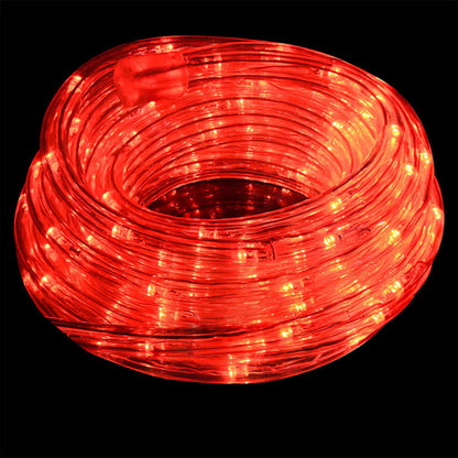 Luce a corda con 2400 LED Rosso 100 m PVC