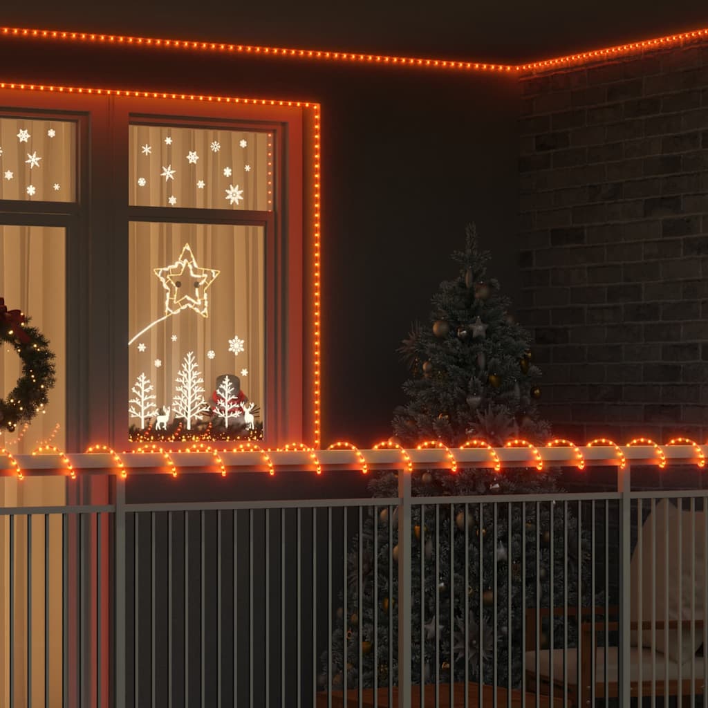 Luce a corda con 480 LED Bianco caldo 20 m PVC | homemem39