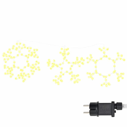 Fiocco di Neve di Natale Bianco caldo 44,5 x 38 cm PVC | homemem39