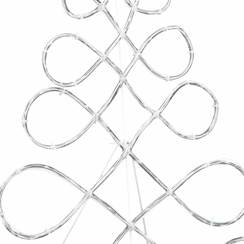 Luci a forma di albero di Natale Multicolore 78 x 58 cm PVC | homemem39