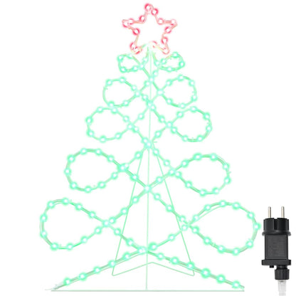 Luci a forma di albero di Natale Multicolore 78 x 58 cm PVC | homemem39