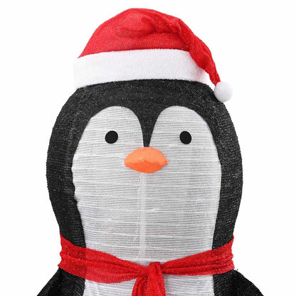 Figura di pinguino di neve Bianco caldo 78 x 178 cm Tessuto | homemem39