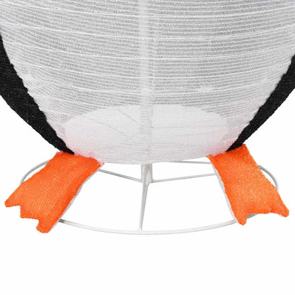 Figura di pinguino di neve Bianco caldo 78 x 178 cm Tessuto | homemem39