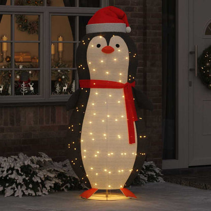 Figura di pinguino di neve Bianco caldo 78 x 178 cm Tessuto | homemem39