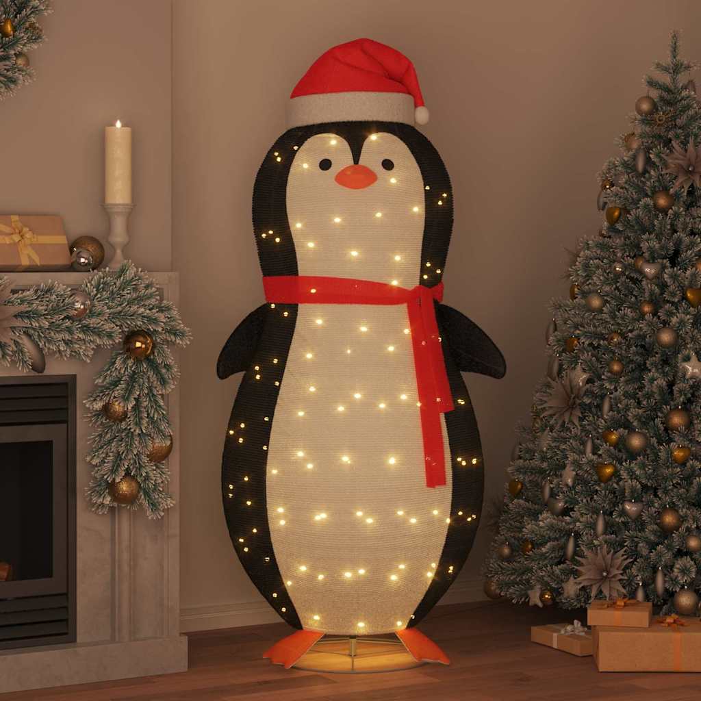 Figura di pinguino di neve Bianco caldo 78 x 178 cm Tessuto | homemem39