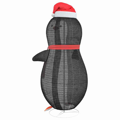 Figura di pinguino di neve Bianco caldo 78 x 178 cm Tessuto | homemem39