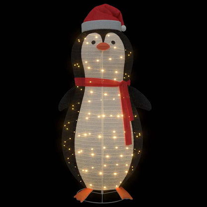 Figura di pinguino di neve Bianco caldo 78 x 178 cm Tessuto | homemem39