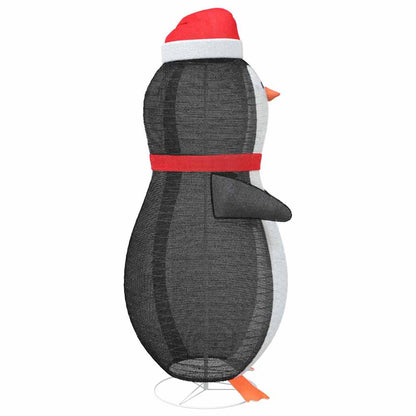 Figura di pinguino di neve Bianco caldo 78 x 178 cm Tessuto | homemem39