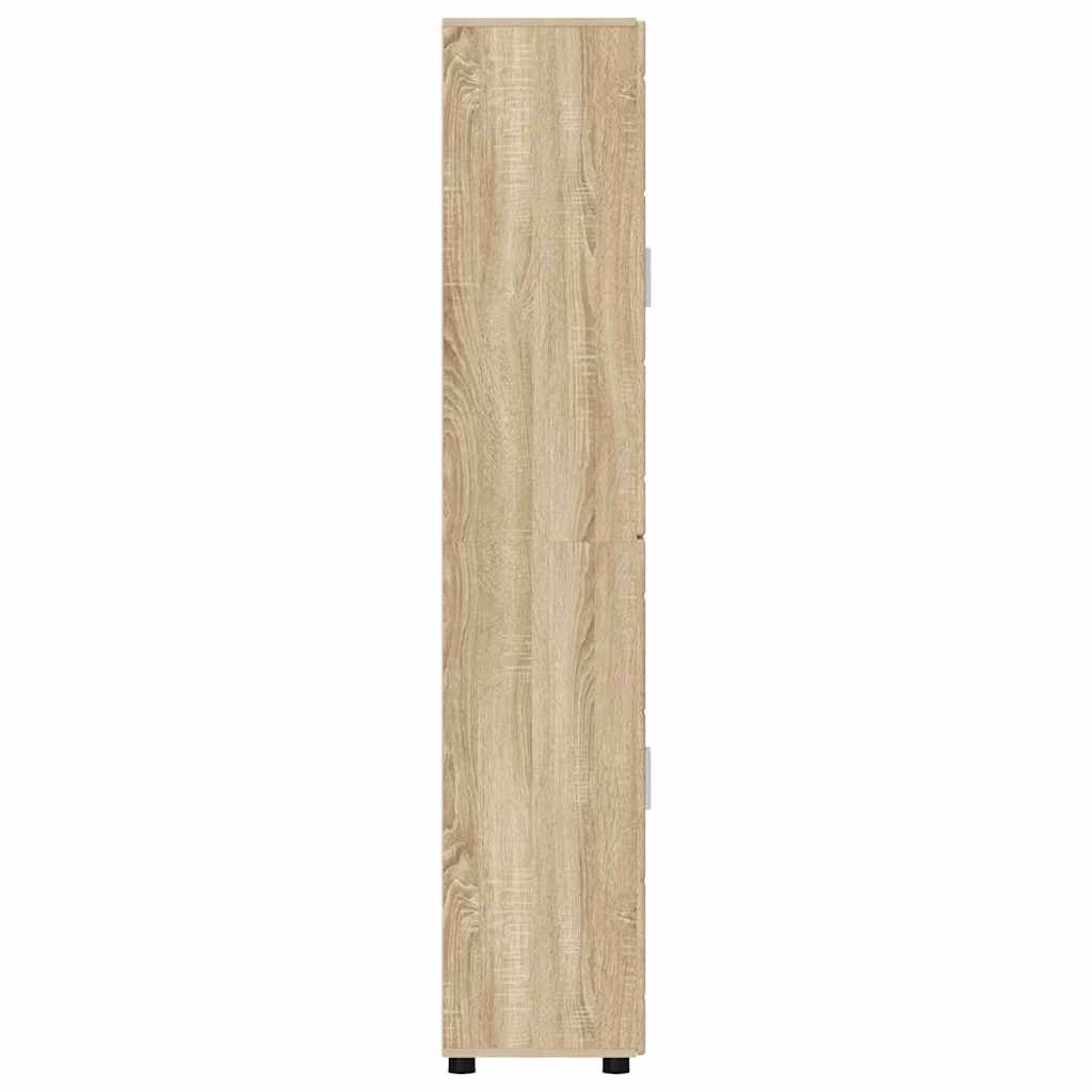 Credenza Rovere Sonoma 60 x 35 x 182 cm Legno multistrato