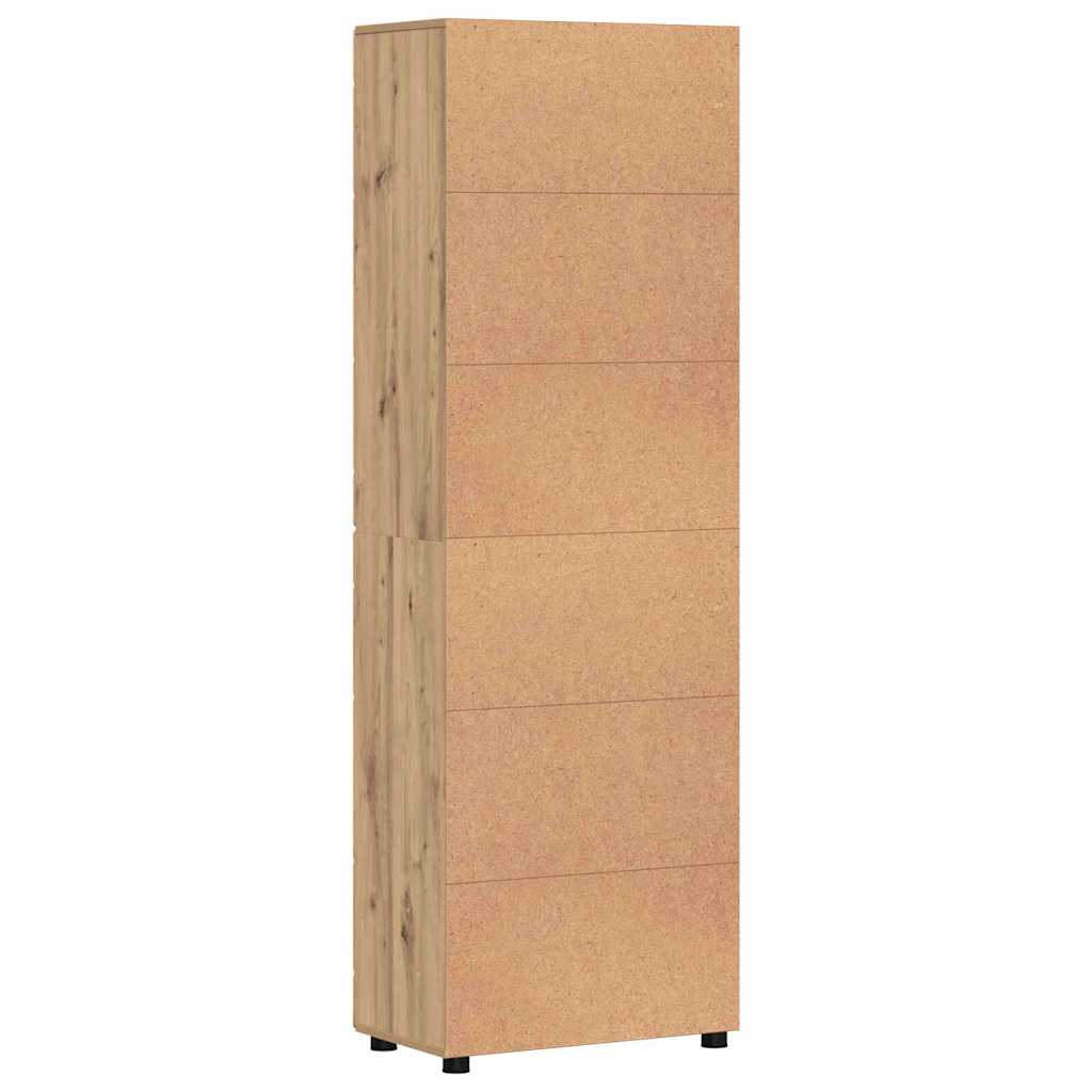 Credenza Rovere artigianale 60 x 35 x 182 cm Legno multistrato